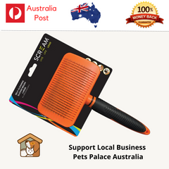 Scream Self-Cleaning Slicker Dog Brush Cat Brush Puppy Brush Kitten Brush
