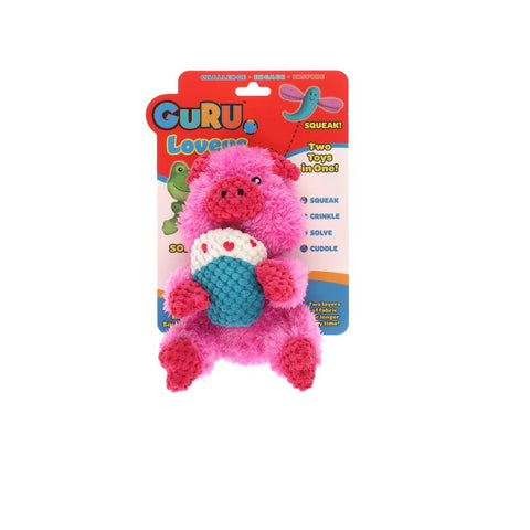 Guru Loveys Pig Dog Toy