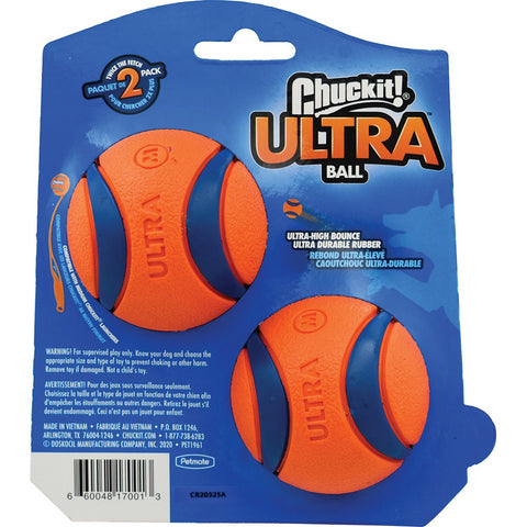 Chuckit! ULTRA Dog BALL Puppy Ball Play Rubber Medium 6 cm Single Ball