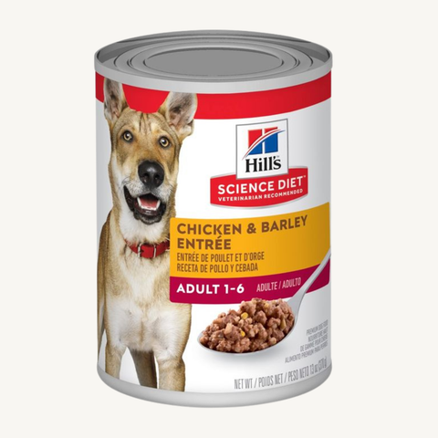 Science Diet Chicken & Barley Entree  Adult Can Dog Food