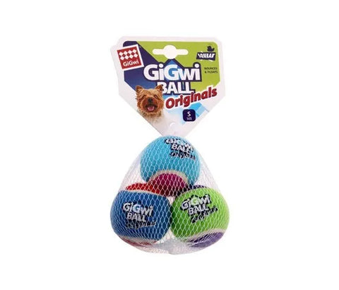 Gigwi Original Tennis Balls Dog Toy