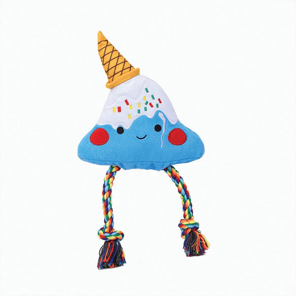 Hug Smart Fuzzy Friendz Japan Fuji Ice Cream Dog Toy Pets Palace