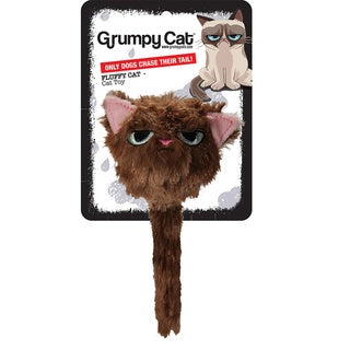 Grumpy Fluffy Cat Toy