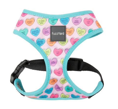 Fuzzyard Candy Heart Dog Harness
