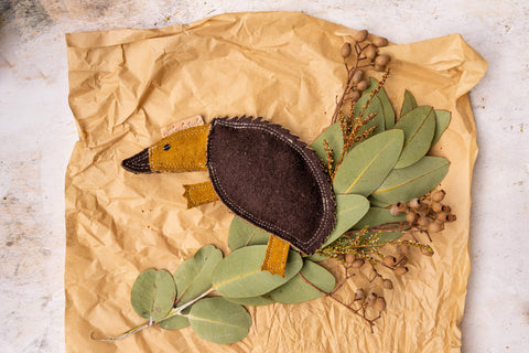 Felt Animal Dog Toy
