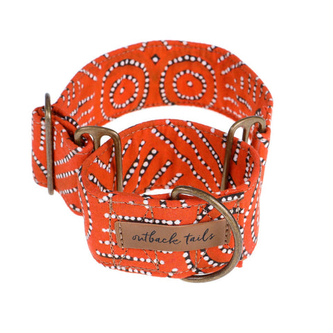 Martingale Collar Whippet Dog Collar Puppy Collar Multi Colour