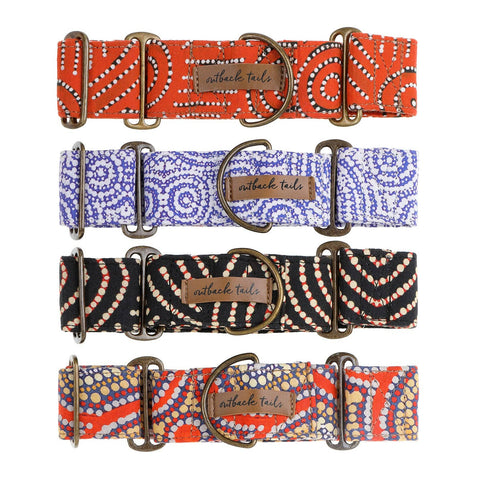 Martingale Collar Whippet Dog Collar Puppy Collar Multi Colour