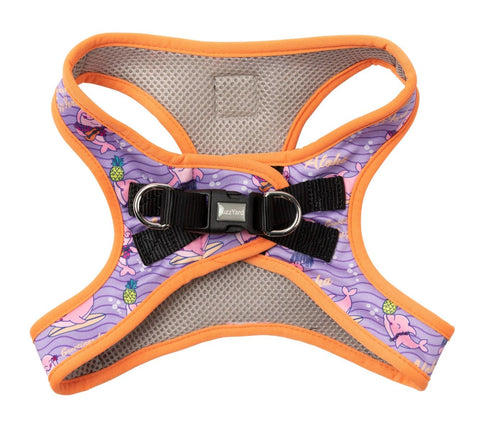 Fuzzyard  Aloha Dolphins Step in Dog Harness