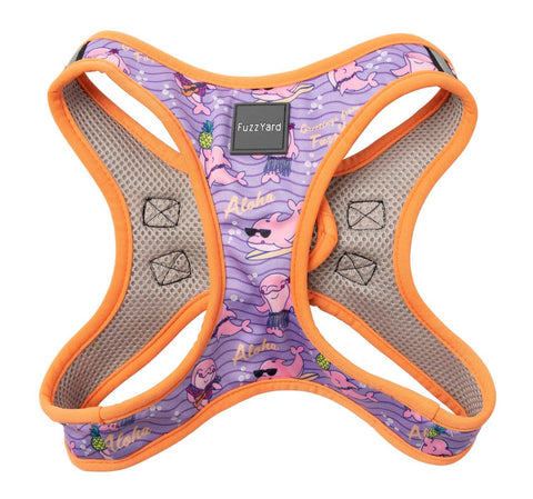 Fuzzyard  Aloha Dolphins Step in Dog Harness