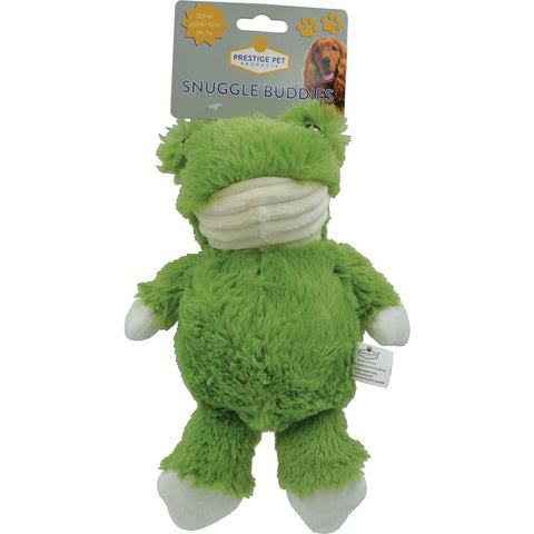 Snuggle Pals Plush Frog Dog toy
