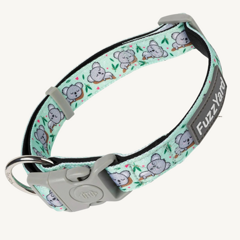 Fuzzyard Dreamtime Koalas Dog Collar