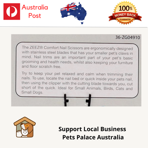 Zeez Comfort Dog & Cat Nail Scissors