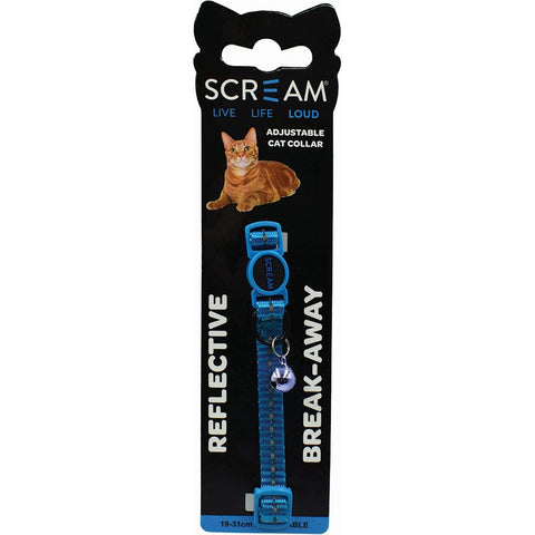 Scream Reflective Cat Collar