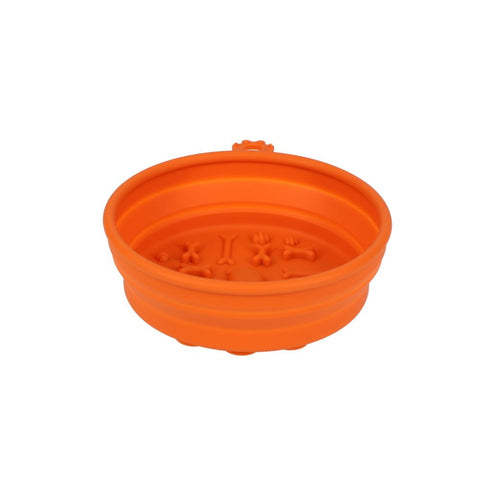Scream Travel Bowl Dog Bowl Green Puppy Bowl Cat Bowl Cat Bowl Kitten Bowl Suction 14x4.5cm 350ml