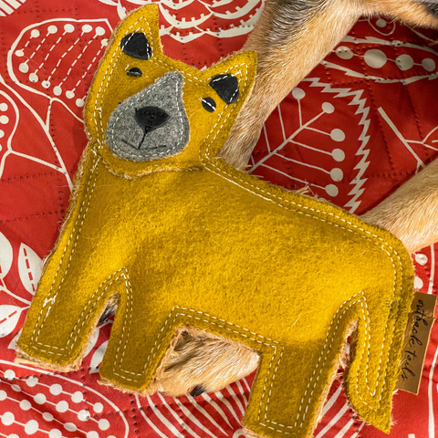 Felt Animal Dog Toy
