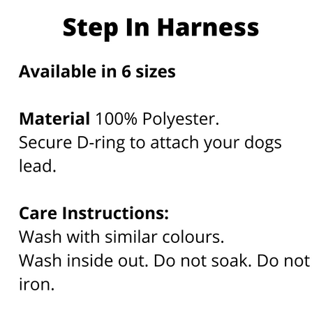 Fuzzyard Yardsters Step In Dog Harness