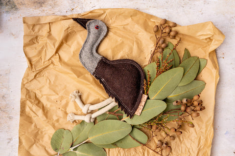 Felt Animal Dog Toy