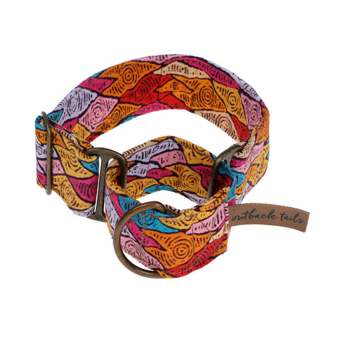 Martingale Collar Whippet Dog Collar Puppy Collar Multi Colour