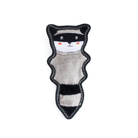 Zippy Paws Dog Toy Cat Toy Z-STITCH SKINNY PELTZ RACCOON 31.5x15 cm