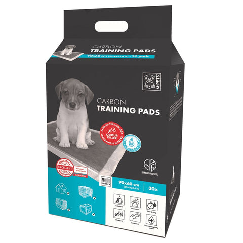 Dog Puppy Cat Training Pads CARBON 90 x 60 15 pcs Pieces
