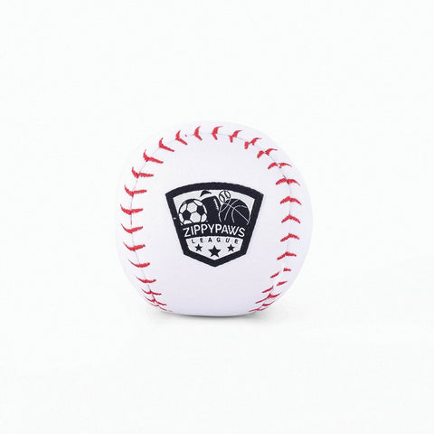 Zippy Paws Baseball Dog Toy