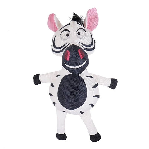 Tough Safari Zebra Dog Cat Toy