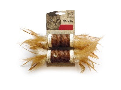 M Pets Natura Rolls Cat Dog Toy 