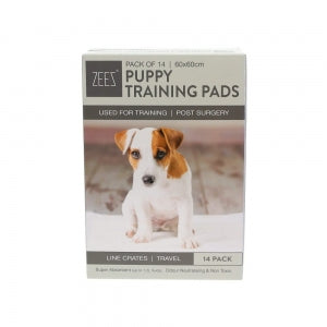 ZEEZ TRAINING PADS Puppy Dog Cat Kitten 60 x 60 cm - 14 pk