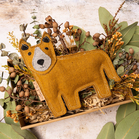 Felt Animal Dog Toy