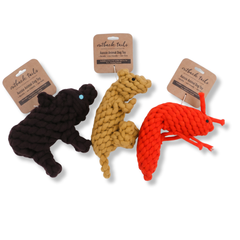 Aboriginal Indigenous Wool Tough Wombat Dog Toy Puppy Toy Cat Toy Kitten Toy