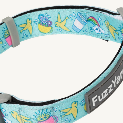 Fuzzyard  Wakey Wakey Dog Collar