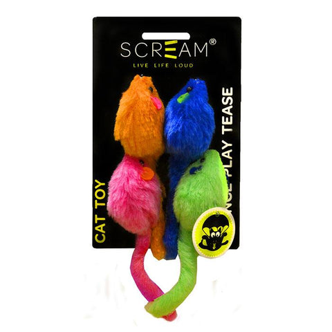 Scream Mice Cat Toy