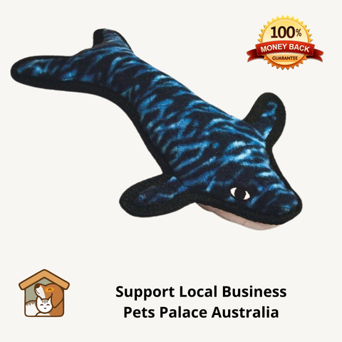 Tuffy Wesley the Whale Dog Toy