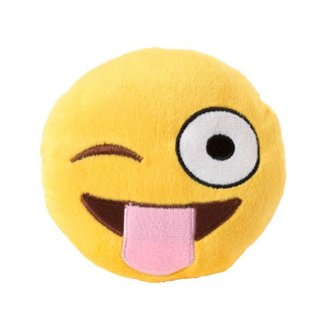 Fuzzyard Emoji Tongue Out Dog Toy