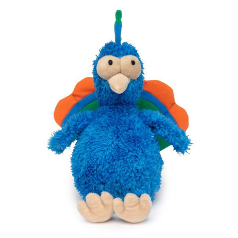 Fuzzyard Showboat the Peacock Dog Toy