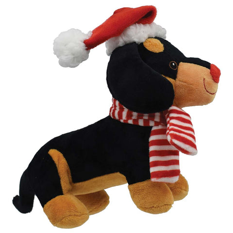 Prestige Christmas Dachshund Dog Toy