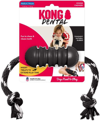 Kong Extreme Dental Dog Toy with Rope