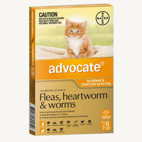Advocate Cat Worming Medication