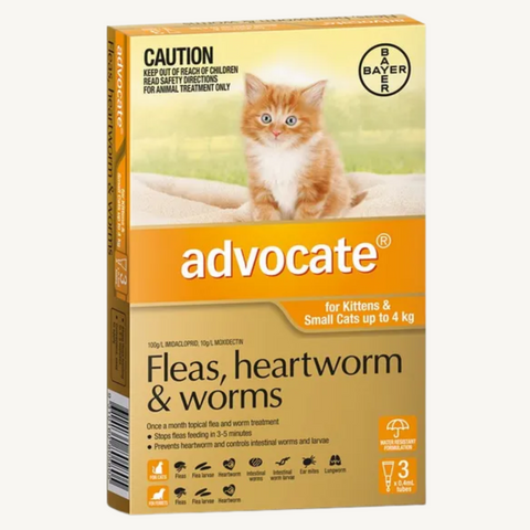 Advocate Cat Worming Medication