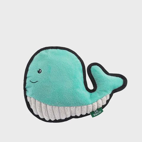 Beco Recycled Whale Dog  & Cat Toy