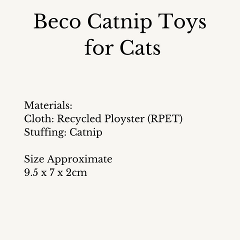 Beco Catnip Toy Crab Cat Toy