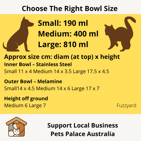 Fuzzyard Sushiba Dog Bowl & Cat Bowl