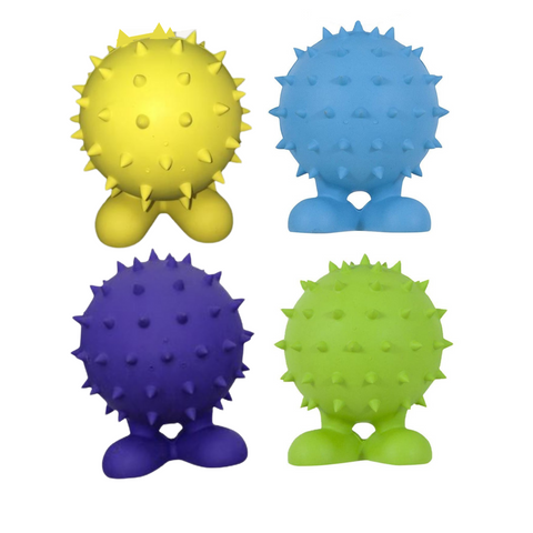 JW Spiky Cuz Dog Toy - Assorted Colours