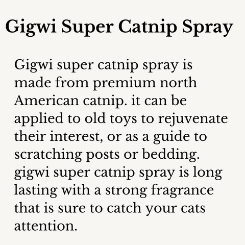 Gigwi Super Catnip Spray For Cats