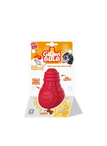 Gigwi  Bulb Treat Dispenser Dog Toy