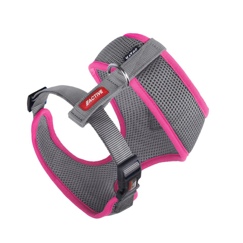 Kazoo Silver-Pink Active Dog Harness