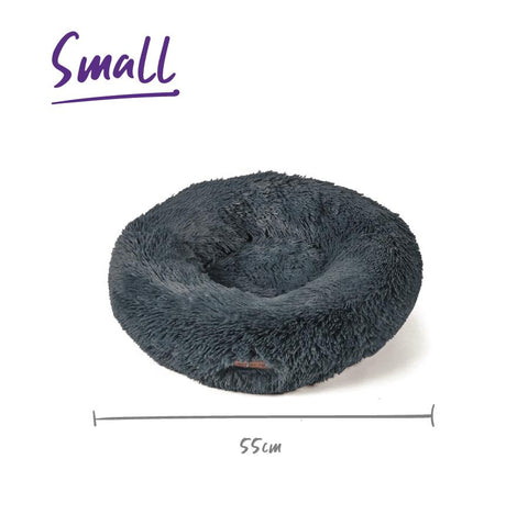 Peacock Bed - Stormy Grey