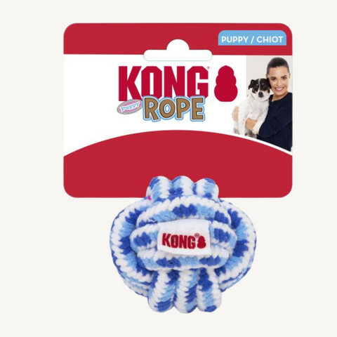 KONG Rope Ball Puppy Toy