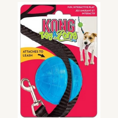 KONG Tag  A Long Ball dog Toy