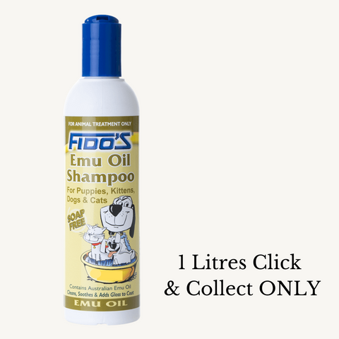 Fidos Emu Oil Shampoo For Dogs & Cats